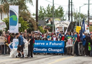 Climate marchers